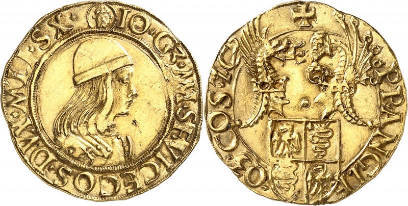 Milan (duché de), Giovanni Galeazzo Maria Sforza (1476-1494). Double ducat ND (1...