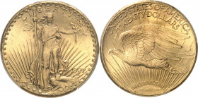 République fédérale des États-Unis d’Amérique (1776-à nos jours). 20 dollars Saint-Gaudens 1927, Philadelphie.
Av. LIBERTY. Statue de la Liberté de f...