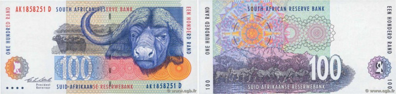 Country : SOUTH AFRICA 
Face Value : 100 Rand  
Date : (1994) 
Period/Province/B...
