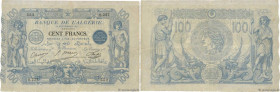 Country : ALGERIA 
Face Value : 100 Francs  
Date : 15 septembre 1911 
Period/Province/Bank : Banque de l'Algérie 
Catalogue reference : P.74 
Additio...
