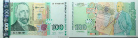 Country : BULGARIA 
Face Value : 100 Leva  
Date : 2003 
Period/Province/Bank : Bulgarian National Bank 
Catalogue reference : P.120a 
Alphabet - sign...