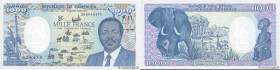 Country : CAMEROON 
Face Value : 1000 Francs  
Date : 01 janvier 1992 
Period/Province/Bank : B.C.E.A.E.C. 
Department : République du Cameroun 
Catal...