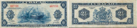 Country : CURACAO 
Face Value : 2,5 Gulden  
Date : 1942 
Period/Province/Bank : Muntbiljet 
Catalogue reference : P.36 
Alphabet - signatures - serie...