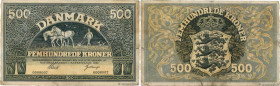 Country : DENMARK 
Face Value : 500 Kroner  
Date : 1931 
Period/Province/Bank : Nationalbanken 
Catalogue reference : P.29 
Alphabet - signatures - s...