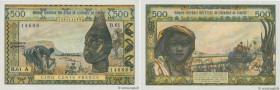 Country : WEST AFRICAN STATES 
Face Value : 500 Francs  
Date : (1965-1975) 
Period/Province/Bank : B.C.E.A.O. 
Department : Côte d'Ivoire 
Catalogue ...