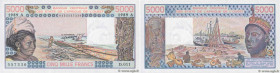 Country : WEST AFRICAN STATES 
Face Value : 5000 Francs  
Date : 1989 
Period/Province/Bank : B.C.E.A.O. 
Department : Côte d'Ivoire 
Catalogue refere...