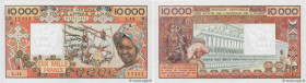 Country : WEST AFRICAN STATES 
Face Value : 10000 Francs  
Date : (1980) 
Period/Province/Bank : B.C.E.A.O. 
Department : Côte d'Ivoire 
Catalogue ref...