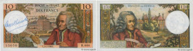 Country : FRANCE 
Face Value : 10 Francs VOLTAIRE  
Date : 07 novembre 1968 
Period/Province/Bank : Banque de France, XXe siècle 
Catalogue reference ...