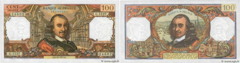 Country : FRANCE 
Face Value : 100 Francs CORNEILLE  
Date : 02 décembre 1977 
P...