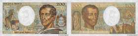 Country : FRANCE 
Face Value : 200 Francs MONTESQUIEU Petit numéro 
Date : 1987 
Period/Province/Bank : Banque de France, XXe siècle 
Catalogue refere...