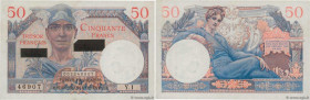 Country : FRANCE 
Face Value : 50 Francs SUEZ  
Date : 1956 
Period/Province/Bank : Trésor 
Catalogue reference : VF.41.01 
Additional reference : P.M...