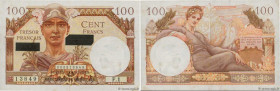 Country : FRANCE 
Face Value : 100 Francs SUEZ  
Date : 1956 
Period/Province/Bank : Trésor 
Catalogue reference : VF.42.01 
Additional reference : P....