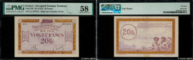 Country : FRANCE regionalism and miscellaneous 
Face Value : 20 Francs  
Date : 1923 
Period/Province/Bank : Régie des Chemins de Fer des territoires ...