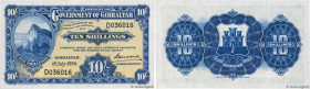 Country : GIBRALTAR 
Face Value : 10 Shillings  
Date : 01 juillet 1954 
Period/Province/Bank : Government of Gibraltar 
Catalogue reference : P.14c 
...