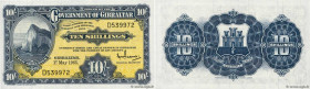 Country : GIBRALTAR 
Face Value : 10 Shillings  
Date : 01 mai 1965 
Period/Province/Bank : Government of Gibraltar 
Catalogue reference : P.17 
Alpha...
