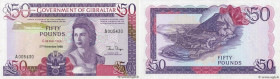 Country : GIBRALTAR 
Face Value : 50 Pounds  
Date : 27 novembre 1986 
Period/Province/Bank : Government of Gibraltar 
Catalogue reference : P.24 
Alp...
