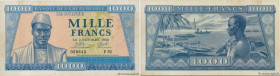 Country : GUINEA 
Face Value : 1000 Francs  
Date : 02 octobre 1958 
Period/Province/Bank : Banque de la République de Guinée 
Catalogue reference : P...