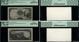 Country : IRAN 
Face Value : 10 Rials Photo 
Date : (1938) 
Period/Province/Bank : Bank Melli Iran 
Catalogue reference : P.33Ap 
Commentary : Paire d...
