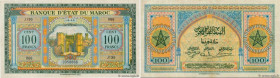Country : MOROCCO 
Face Value : 100 Francs  
Date : 01 mai 1943 
Period/Province/Bank : Banque d'État du Maroc 
Catalogue reference : P.27a 
Additiona...