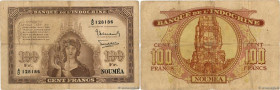 Country : NEW CALEDONIA 
Face Value : 100 Francs  
Date : (1942) 
Period/Province/Bank : Banque de l'Indochine 
Catalogue reference : P.44 
Additional...