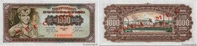 Country : YUGOSLAVIA 
Face Value : 1000 Dinara Spécimen 
Date : 01 mai 1963 
Period/Province/Bank : Banque Nationale 
Catalogue reference : P.75s 
Alp...