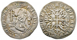 Orient Latin
Ordre des chevaliers hospitaliers ou ordre souverain de Saint-Jean de Jérusalem
Juan Fernandez de Heredi 1377-1396
Gigliato, AG 3.82 g.
R...