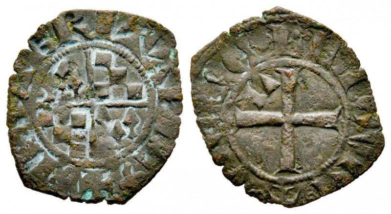 Vicomté de Limoges 
Jean III, vicomte et duc de Bretagne, denier, ND, (1312-1314...