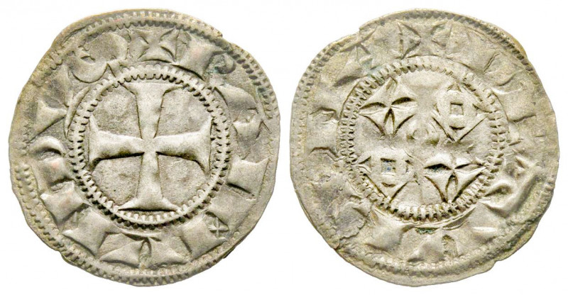 Limousin - Vicomté de Turenne 
Raymond II, III ou IV - 1143-1243 
Denier, AG 1 g...