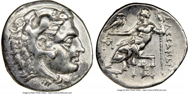 MACEDONIAN KINGDOM. Alexander III the Great (336-323 BC). AR drachm (18mm, 5h). ...