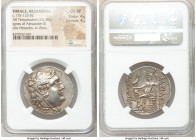 THRACE. Mesambria. Ca. 175-125 BC. AR tetradrachm (30mm, 16.48 gm, 12h). NGC Choice XF 4/5 4/5. In the name and types of Alexander III the Great of Ma...
