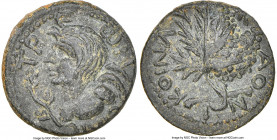 LYCAONIA. Ilistra. Pseudo-Autonomous issue under the Antonines. Ca. 2nd-3rd Centuries AD. AE (15mm, 6h). NGC Choice XF S. ЄΙΛΙϹ-ΤΡ-Є-wΝ, bust of winge...