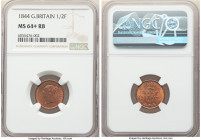 Victoria 1/2 Farthing 1844 MS64+ Red and Brown NGC, KM738, S-3951. 

HID09801242017

© 2020 Heritage Auctions | All Rights Reserved