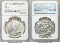 Victoria Crown 1893 MS61 NGC, KM783, S-3937, LVI Edge. Conservatively graded. Semi-Prooflike with light peripheral tone. 

HID09801242017

© 2020 ...