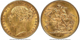Victoria gold "St. George" Sovereign 1871 MS63 NGC, KM752, S-3856. AGW 0.2355 oz. 

HID09801242017

© 2020 Heritage Auctions | All Rights Reserved...