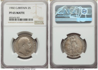 Edward VII Matte Proof Florin 1902 PR65 NGC, KM801, S-3981. 

HID09801242017

© 2020 Heritage Auctions | All Rights Reserved