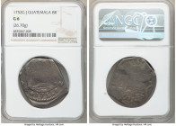 Ferdinand VI Cob 8 Reales 1752 G-J G6 NGC, Antiqua mint, KM12. 26.70gm. 

HID09801242017

© 2020 Heritage Auctions | All Rights Reserved