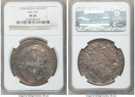 Anna Rouble 1734 VF35 NGC, Kadashevsky mint, KM197, Dav-1673. 

HID09801242017

© 2020 Heritage Auctions | All Rights Reserved