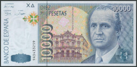 10000 Pesetas. 12 de Octubre de 1992. Serie 9A, numeración especial. (Edifil 2017: 485b). SC.