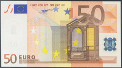 50 Euros. 1 de Enero de 2002. Firma Duisenberg. Serie V (España). (Edifil 2017: 489). SC.