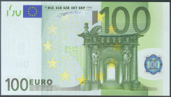 100 Euros. 1 de Enero de 2002. Firma Duisenberg. Serie V (España). (Edifil 2017: 490). SC.