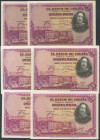 Conjunto de 28 billetes del Banco Español de diversas emisiones y calidades, algunos de ellos repetidos. A EXAMINAR.