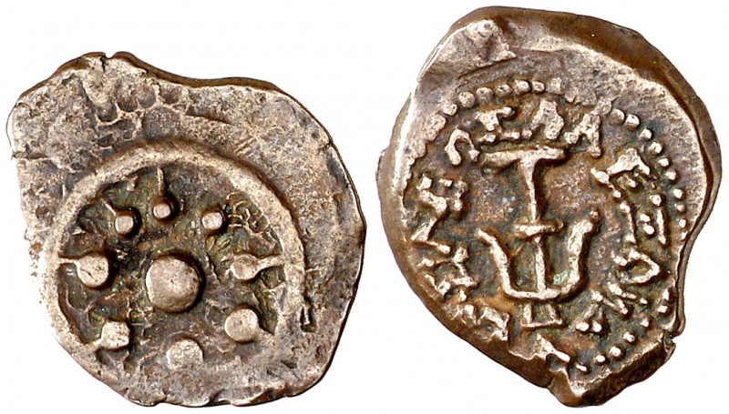 Judea. Alejandro Jannaeo (103-76 a.C). Jerusalén. AE 16. (S. 6087) (CNG. X, 637)...