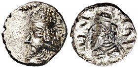 Reino de Persis. (s. I-II d. C). ¿Kapat?. Óbolo. (S.GIC. 5954). 0,86 g. EBC-/EBC.
