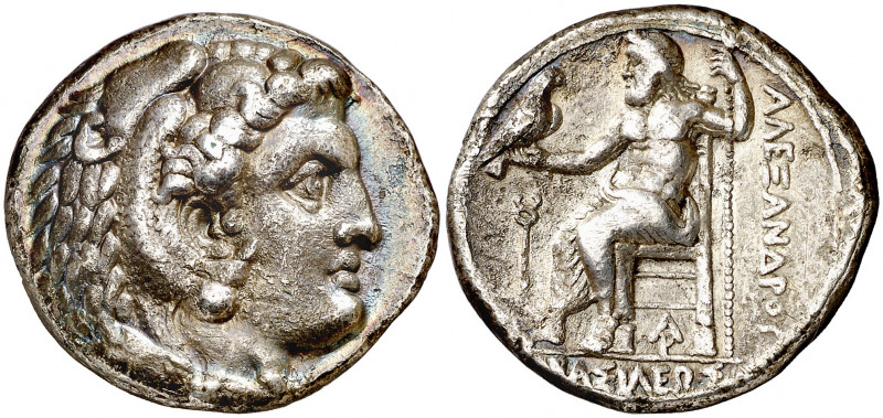 Imperio Macedonio. Alejandro III, Magno (336-323 a.C.). Arados. Tetradracma. (S....