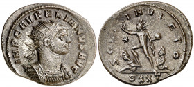 (274 d.C.). Aureliano. Antoniniano. (Spink 11610) (Co. 234) (RIC. 154). 3,57 g. MBC+/MBC.
