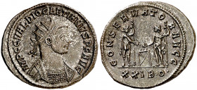 (288-293 d.C.). Diocleciano. Antoniniano. (Spink 12640) (Co. 42) (RIC. 263). 4,14 g. MBC/MBC+.