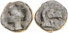 Cartagonova (Cartagena). Calco. (FAB. 511) (ACIP. 579). 10,91 g. MBC-.