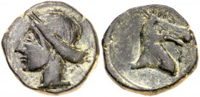 Cartagonova (Cartagena). Calco. (FAB. 515) (ACIP. 585). Pátina verde. 10,33 g. MBC+.