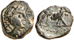Castele (Linares). Semis. (FAB. falta) (ACIP. 2123). Estilo tosco. 4,13 g. MBC+.