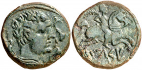 Celse (Velilla de Ebro). As. (FAB. 771) (ACIP. 1489). Pátina verde. 10,93 g. MBC+.